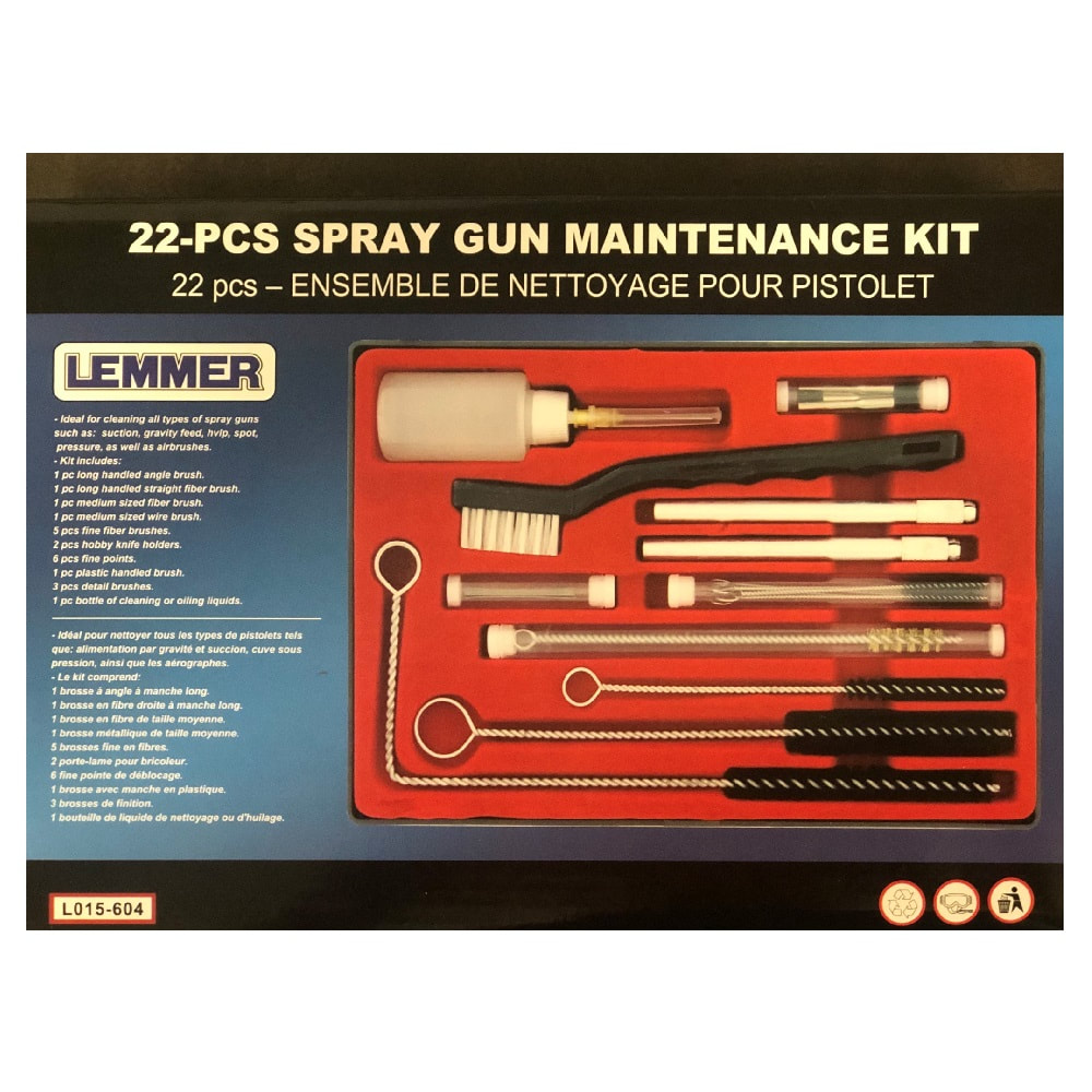 Paint Gun Cleaning Brush, Cleaning Repair Tool Kit